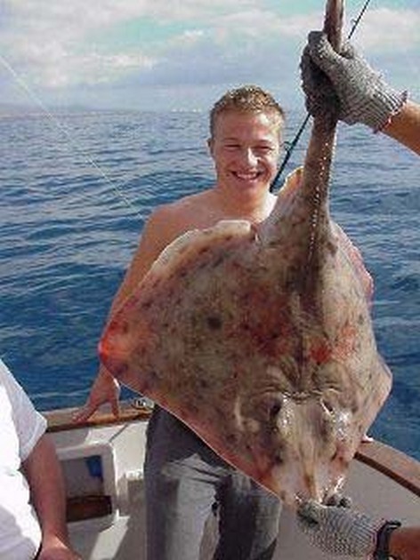 blonde ray Cavalier & Blue Marlin Sport Fishing Gran Canaria