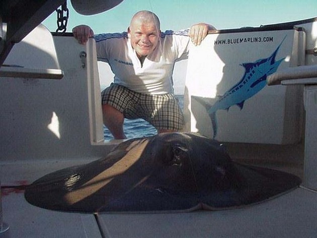 round stingray Cavalier & Blue Marlin Sport Fishing Gran Canaria