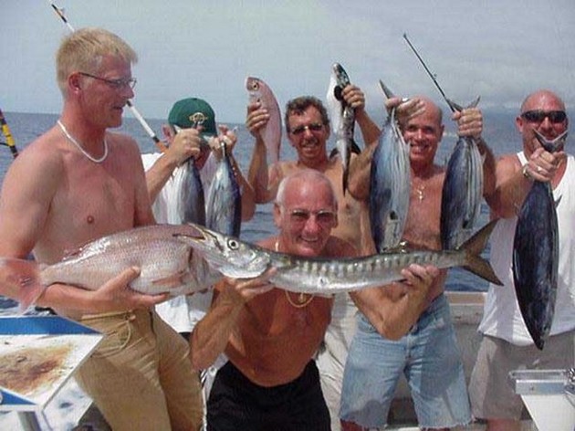 happy fishermen Cavalier & Blue Marlin Sport Fishing Gran Canaria