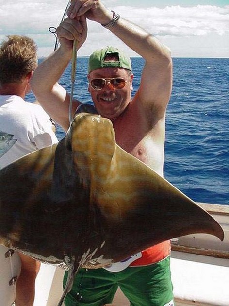 duckbill ray Cavalier & Blue Marlin Sport Fishing Gran Canaria