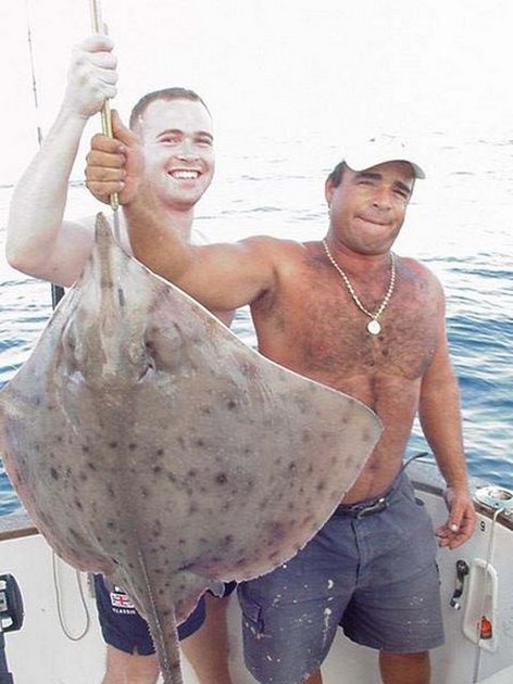 blonde ray Cavalier & Blue Marlin Sport Fishing Gran Canaria