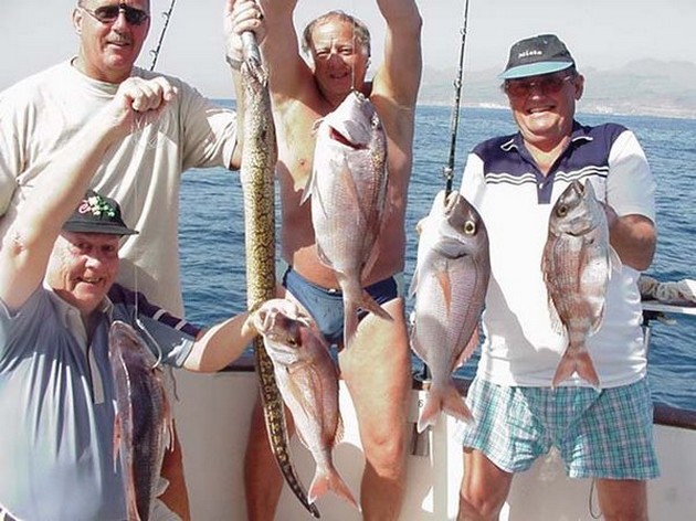 happy fishermen Cavalier & Blue Marlin Sport Fishing Gran Canaria