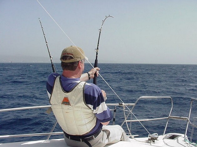 hooked up Cavalier & Blue Marlin Sport Fishing Gran Canaria