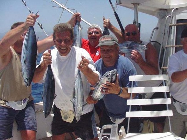 happy fishermen Cavalier & Blue Marlin Sport Fishing Gran Canaria