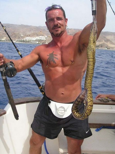 tiger moray Cavalier & Blue Marlin Sport Fishing Gran Canaria
