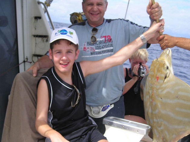 duckbill ray Cavalier & Blue Marlin Sport Fishing Gran Canaria