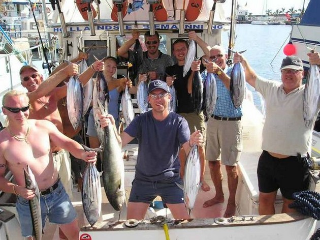 happy fishermen Cavalier & Blue Marlin Sport Fishing Gran Canaria