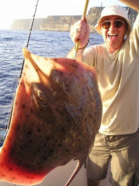 thornback ray Cavalier & Blue Marlin Sport Fishing Gran Canaria