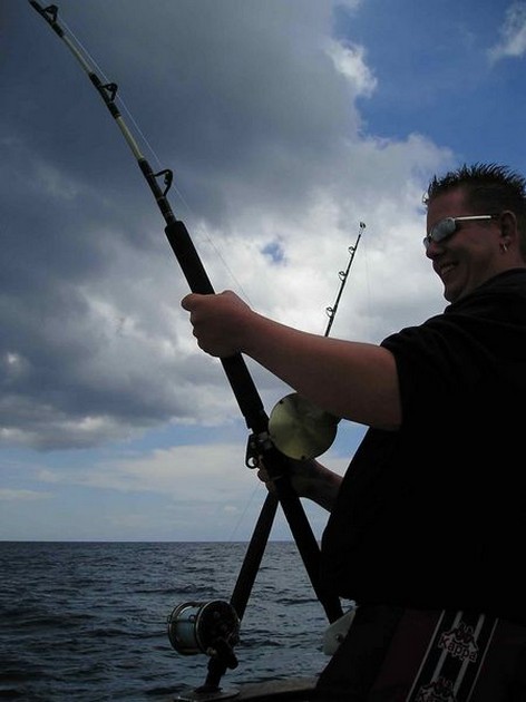 hooked up Cavalier & Blue Marlin Sport Fishing Gran Canaria