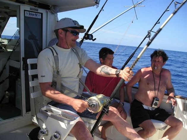 hooked up Cavalier & Blue Marlin Sport Fishing Gran Canaria