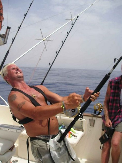 hooked up Cavalier & Blue Marlin Sport Fishing Gran Canaria
