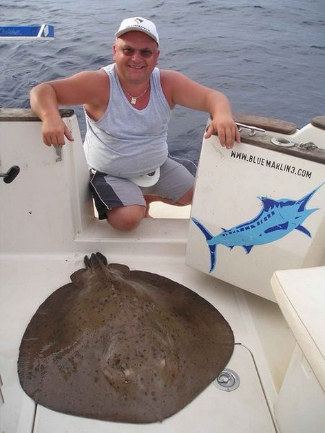 round stingray Cavalier & Blue Marlin Sport Fishing Gran Canaria