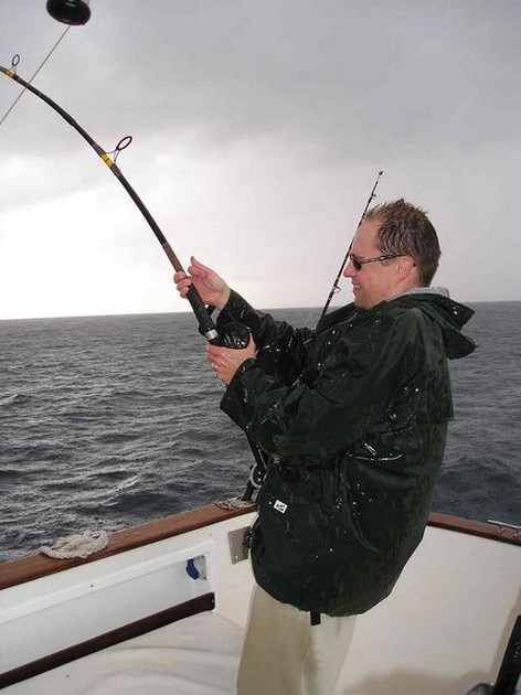 hooked up Cavalier & Blue Marlin Sport Fishing Gran Canaria