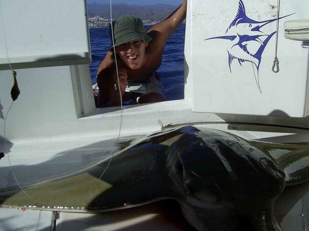 duckbill ray Cavalier & Blue Marlin Sport Fishing Gran Canaria