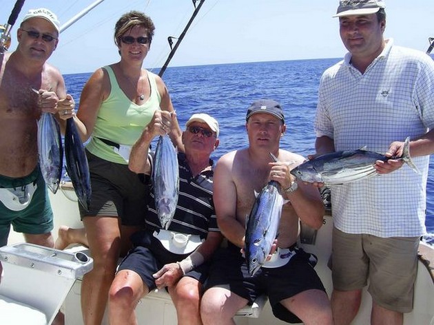 happy fishermen Cavalier & Blue Marlin Sport Fishing Gran Canaria