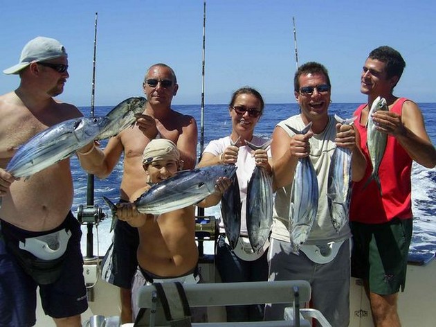 happy fishermen Cavalier & Blue Marlin Sport Fishing Gran Canaria