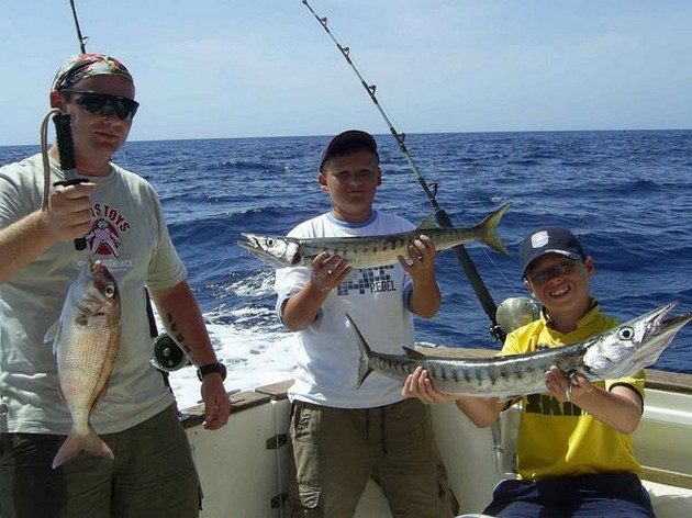 happy fishermen Cavalier & Blue Marlin Sport Fishing Gran Canaria