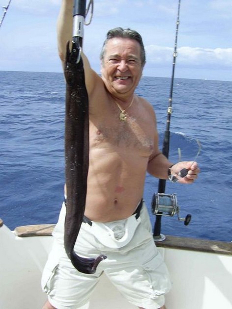 brown moray eel Cavalier & Blue Marlin Sport Fishing Gran Canaria