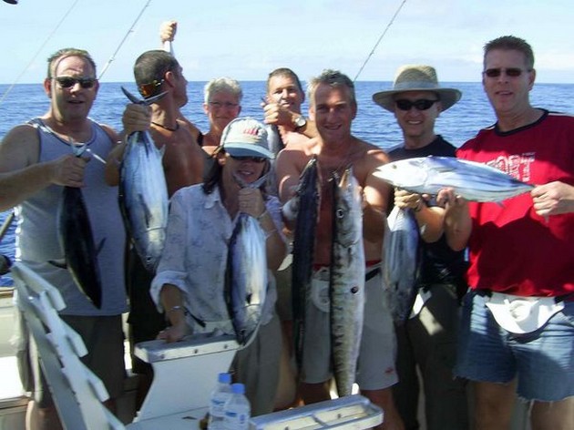skipjack & baracuda Cavalier & Blue Marlin Sport Fishing Gran Canaria