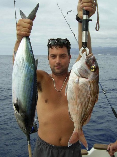 hooked up Cavalier & Blue Marlin Sport Fishing Gran Canaria