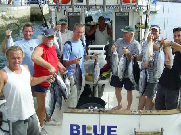 happy fishermen Cavalier & Blue Marlin Sport Fishing Gran Canaria