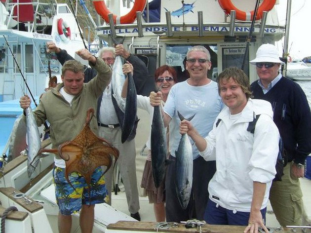 happy fishermen Cavalier & Blue Marlin Sport Fishing Gran Canaria