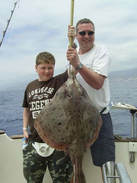 blonde ray Cavalier & Blue Marlin Sport Fishing Gran Canaria