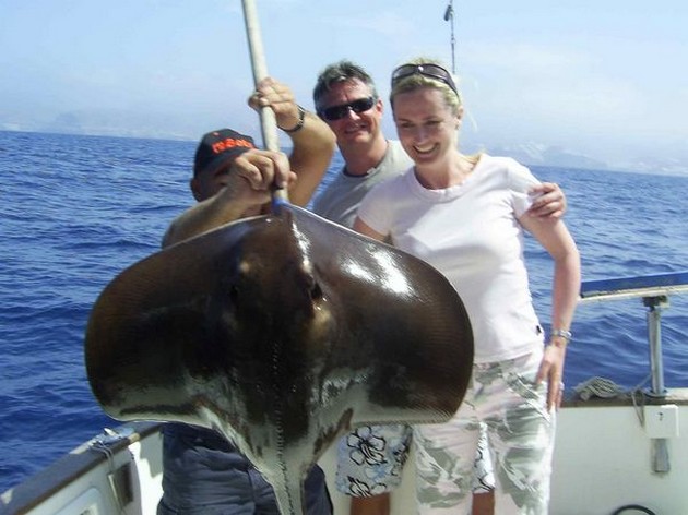 roughtail stingray Cavalier & Blue Marlin Sport Fishing Gran Canaria