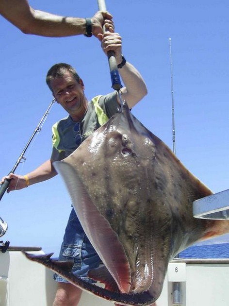 thornback ray Cavalier & Blue Marlin Sport Fishing Gran Canaria