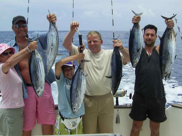 happy fishermen Cavalier & Blue Marlin Sport Fishing Gran Canaria