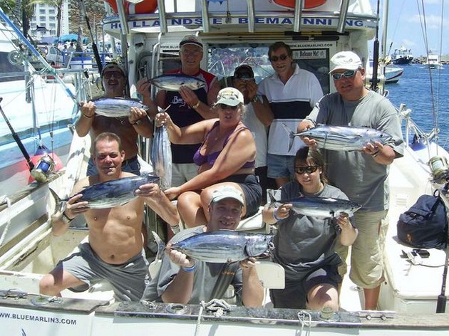 happy fishermen Cavalier & Blue Marlin Sport Fishing Gran Canaria