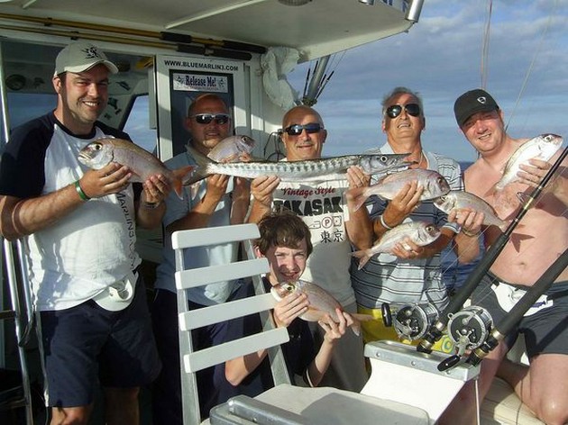 happy fishermen Cavalier & Blue Marlin Sport Fishing Gran Canaria