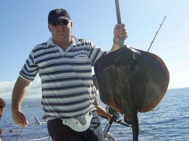 roughtail stingray Cavalier & Blue Marlin Sport Fishing Gran Canaria