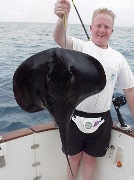 20/02 black stingray Cavalier & Blue Marlin Sport Fishing Gran Canaria