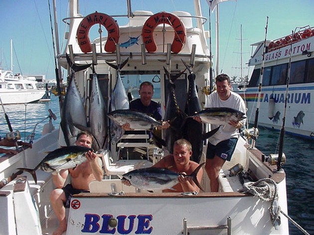 23/03 albacore & big eye tuna Cavalier & Blue Marlin Sport Fishing Gran Canaria