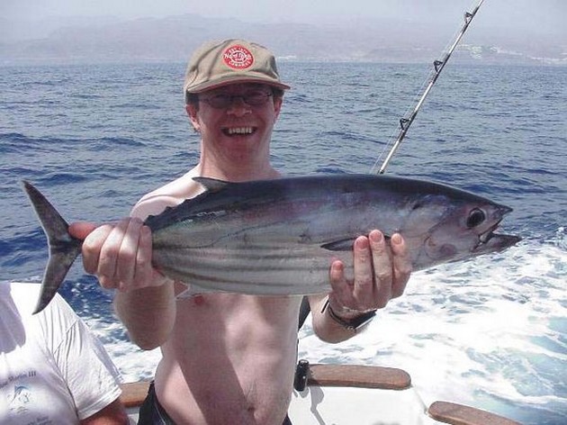 21/05 skipjack tuna Cavalier & Blue Marlin Sport Fishing Gran Canaria