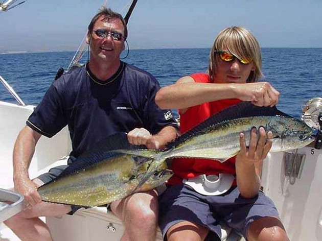 30/07 dorado Cavalier & Blue Marlin Sport Fishing Gran Canaria
