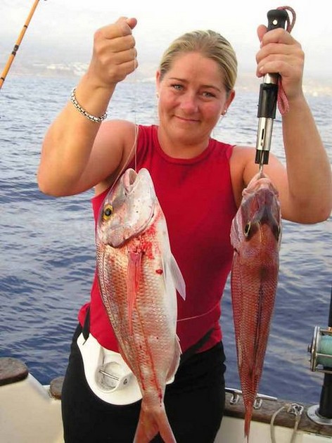 07/11 red snapper Cavalier & Blue Marlin Sport Fishing Gran Canaria