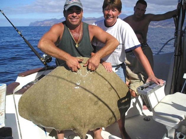 16/01 butterfly ray Cavalier & Blue Marlin Sport Fishing Gran Canaria