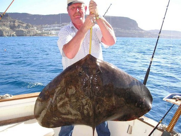 08/02 butterfly ray Cavalier & Blue Marlin Sport Fishing Gran Canaria