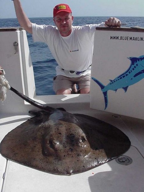 11/02 round stingray Cavalier & Blue Marlin Sport Fishing Gran Canaria