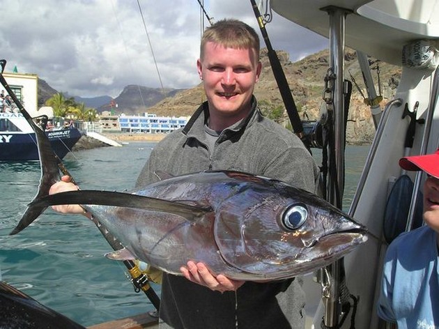 27/02 albacore tuna Cavalier & Blue Marlin Sport Fishing Gran Canaria