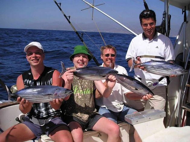 11/03 skipjack tuna Cavalier & Blue Marlin Sport Fishing Gran Canaria