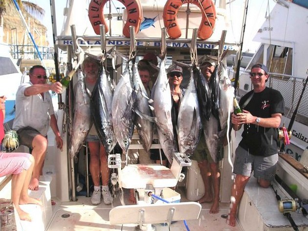21/03 happy fishermen Cavalier & Blue Marlin Sport Fishing Gran Canaria