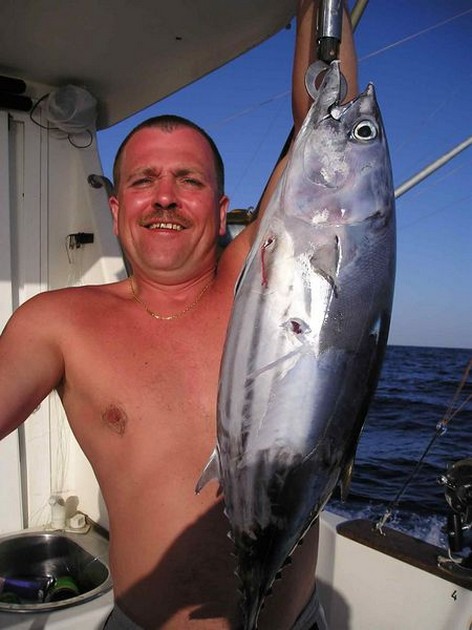 23/04 skipjack tuna Cavalier & Blue Marlin Sport Fishing Gran Canaria