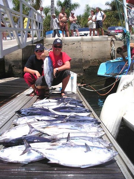 29/04 skipjack tuna Cavalier & Blue Marlin Sport Fishing Gran Canaria