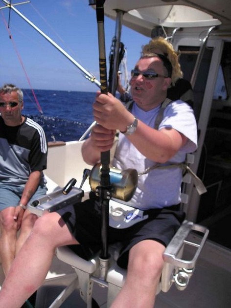 12/05 hooked up Cavalier & Blue Marlin Sport Fishing Gran Canaria