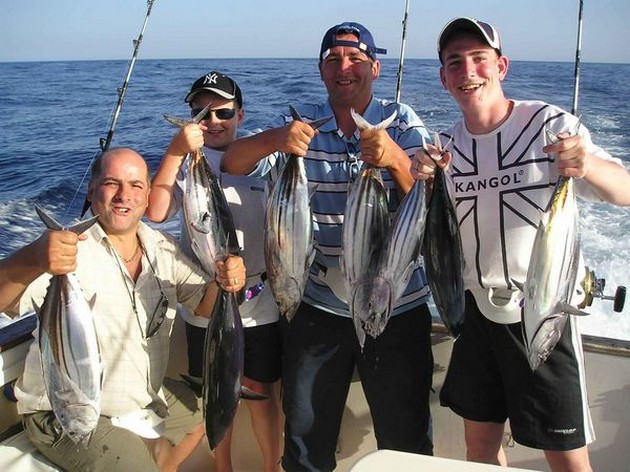 16/07 skipjack tuna Cavalier & Blue Marlin Sport Fishing Gran Canaria