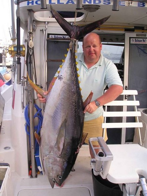 15/08 yellow fin tuna Cavalier & Blue Marlin Sport Fishing Gran Canaria