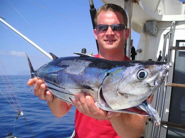 06/10 skipjack tuna Cavalier & Blue Marlin Sport Fishing Gran Canaria